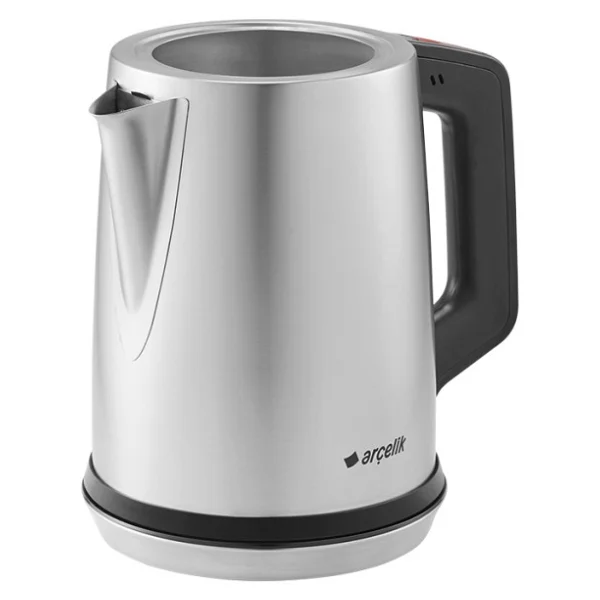 Arçelik Çay Makinesi - 1,7 L Su Isıtıcı, 0,7 L Cam Demlik, İnoks Çelik Gövde, Hızlı Demleme Ve Enerji Tasarrufu Özellikli - Gri - Görsel 2