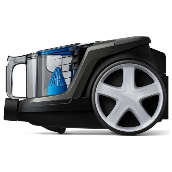 Philips Powerpro City Elektrikli Süpürge 1.5 L Toz Haznesi Sessiz Çalışma Özellikli - Siyah - Mavi - Görsel 3