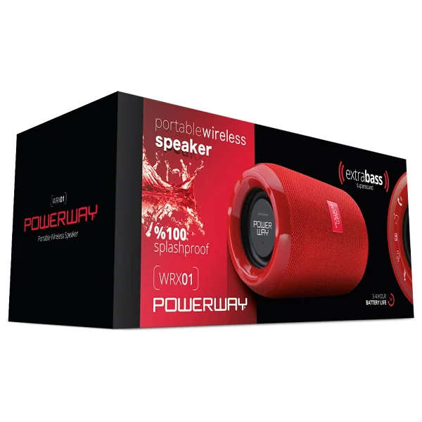 Powerway Wrx01 Bluetooth Hoparlör Mavi - Görsel 5