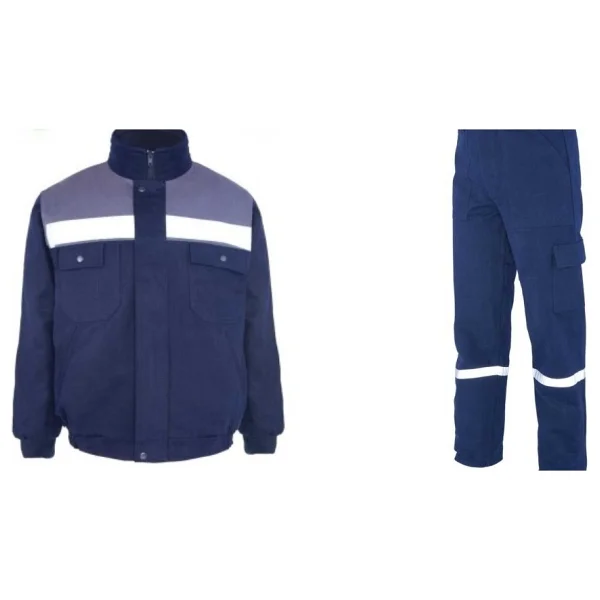 Mervem İş Takımı 7/7 Gabardin Kapitoneli Reflektörlü - Görsel 10