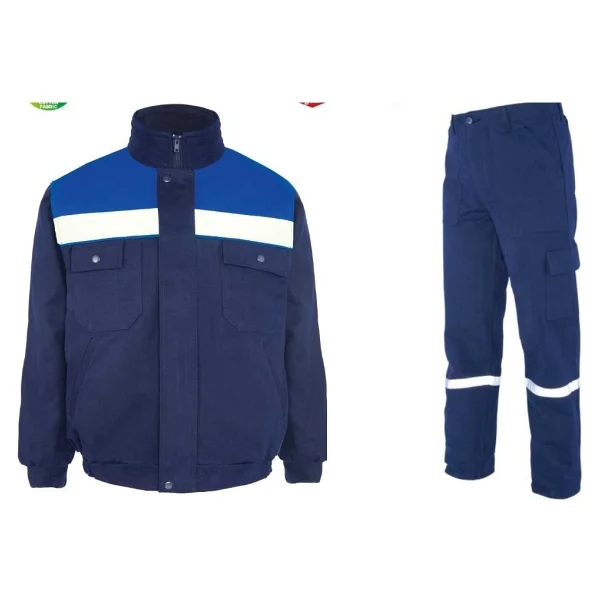 İş Takımı 7/7 Gabardin Kapitoneli Reflektörlü %100 Pamuk XL - Görsel 4