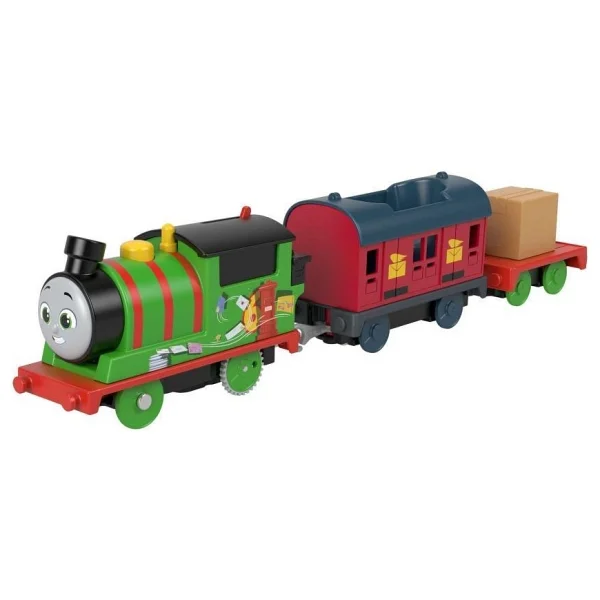 Thomas Ve Arkadaşları Percy's Mail Delivery Büyük Tekli Tren Hmk04 - Görsel 6