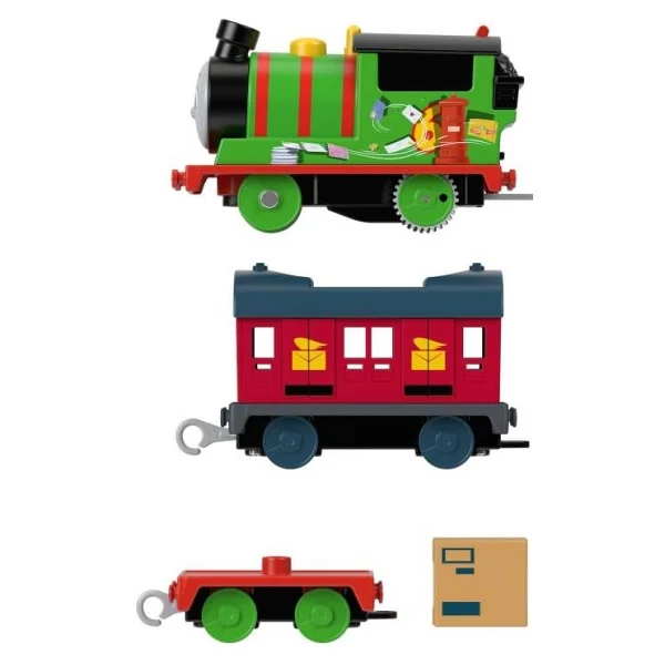 Thomas Ve Arkadaşları Percy's Mail Delivery Büyük Tekli Tren Hmk04 - Görsel 2