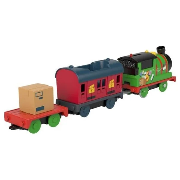 Thomas Ve Arkadaşları Percy's Mail Delivery Büyük Tekli Tren Hmk04 - Görsel 3