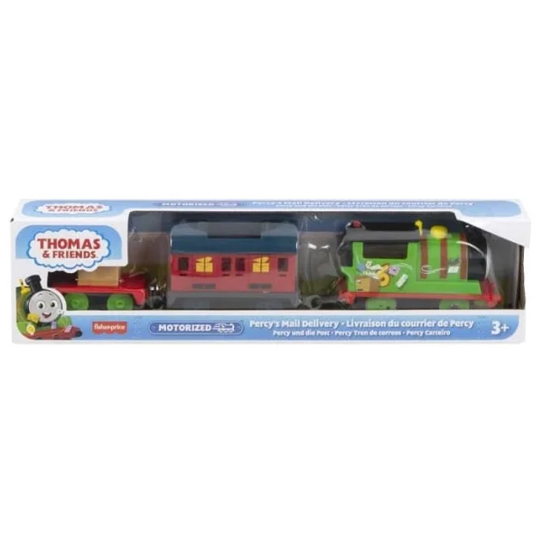 Thomas Ve Arkadaşları Percy's Mail Delivery Büyük Tekli Tren Hmk04 - Görsel 5