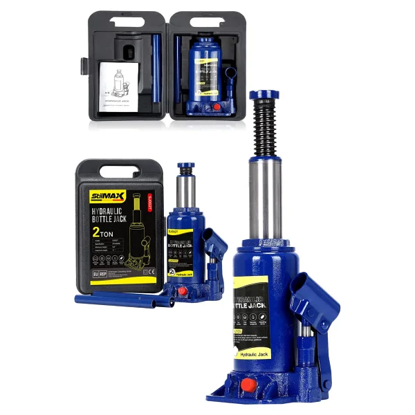 Stilmax Ultra Çelik Germany 2 Ton Kapasiteli Araç Krikosu 2 Yıl Garantili Taşıma Çantalı 34.5cm Max - Görsel 2
