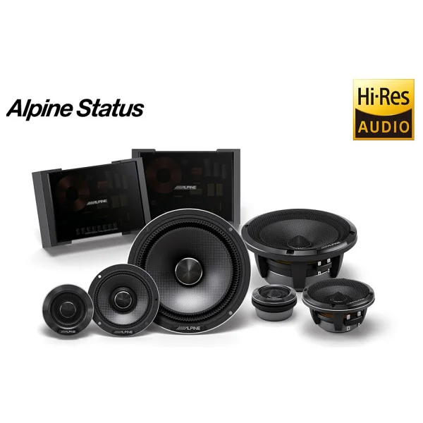 Alpine Hi-Res Hdz-653 Komponent Oto Hoparlör Seti - Görsel 9