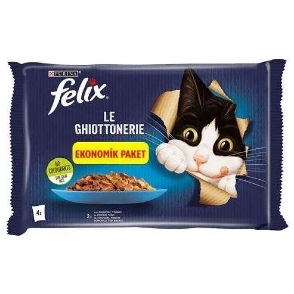 Felix Somon Kedi Yaş Mama Eko Paket 85 gr 24'lü - Görsel 3