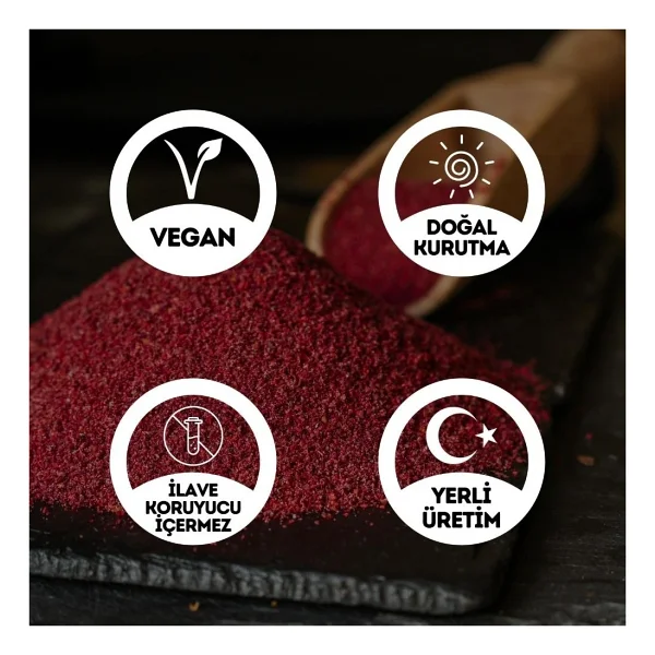 Egeye Dönüş Öğütülmüş Sumak 100 Gr - Görsel 2