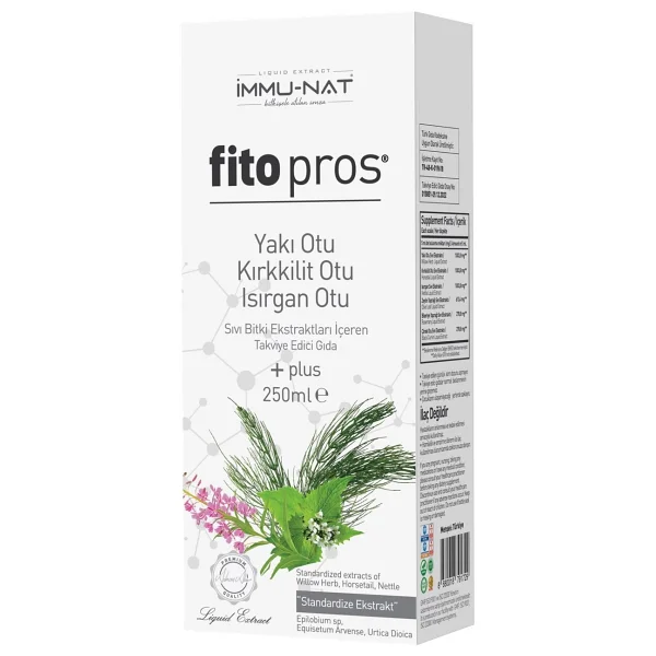 Immu-Nat Fito Pros Yakı Otu Kırkkilit Otu Isırgan Otu Sıvı Ekstraktı 250 Ml - 1 - Görsel 2