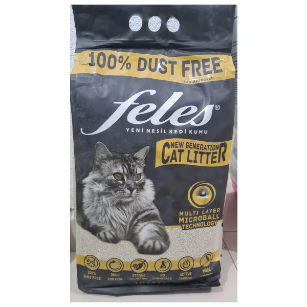 Feles Tozsuz 10 lt Kedi Kumu - Görsel 4