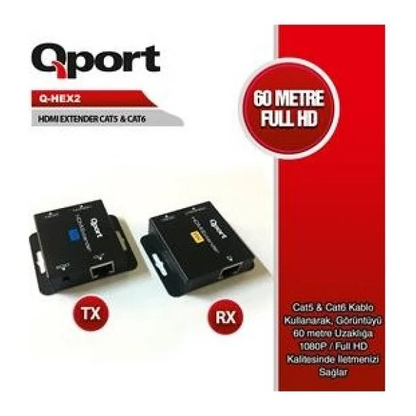 Qport Q-Hex2 Hdmı Dönüştürücü - Görsel 2