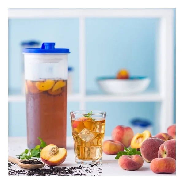 Tupperware Çok Amaçlı Sürahi 2 Lt Süzgeçli Mavi - Görsel 5