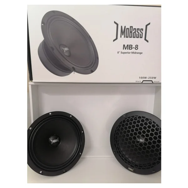 Mobass MB-8 250 W 20 Cm Midrange Oto Hoparlör - Görsel 4