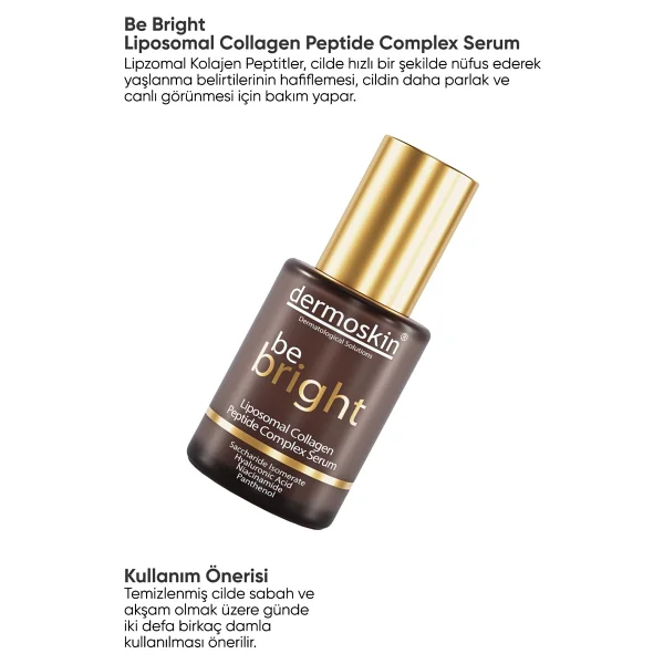 Dermoskin Be Bright Liposomal Collagen Peptide Complex Serum 30 Ml - Görsel 4