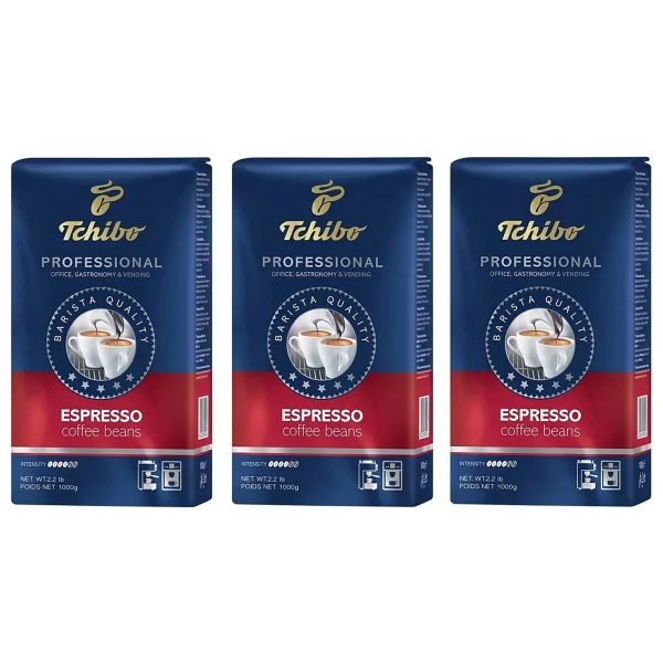 Tchibo Professional Espresso Çekirdek Kahve 1 Kg 3'lü - Görsel 5