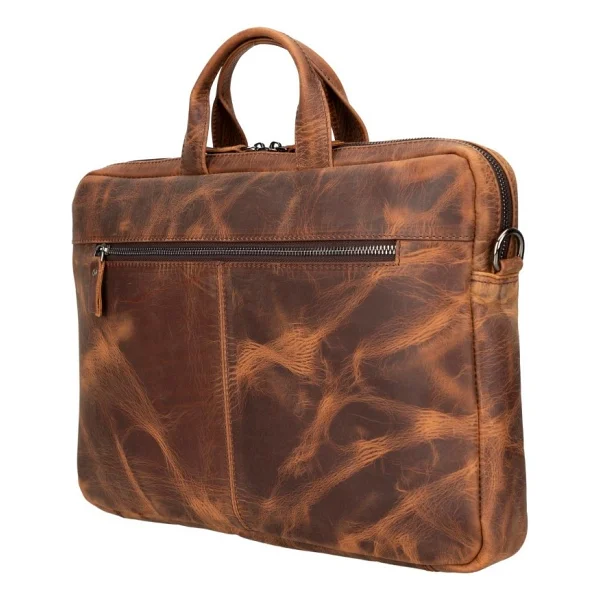 Plm Case Apollo Kahverengi 14" Laptop Çantası - Görsel 3