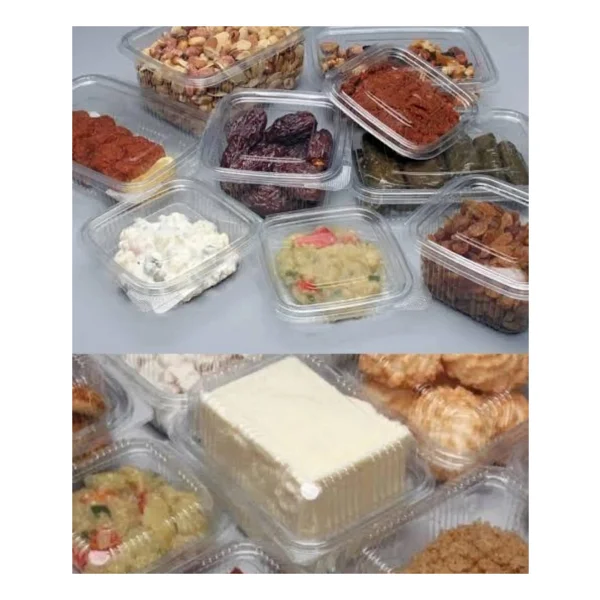 Kalbi Ticaret Plastik Saklama Kabı 250 Gr 50 Adet Plastik Kapaklı Kase Sızdırmaz Kap Şeffaf Kullan At Kase - Görsel 6