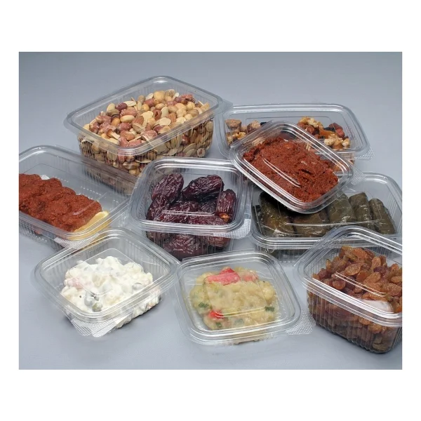 Kalbi Ticaret Plastik Saklama Kabı 250 Gr 50 Adet Plastik Kapaklı Kase Sızdırmaz Kap Şeffaf Kullan At Kase - Görsel 7