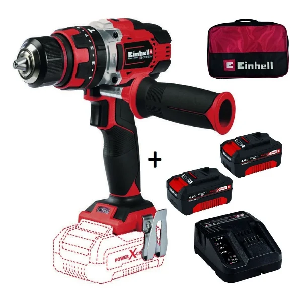 Einhell Te-CD 18/48 Li-İ Çift Akülü 4 Ah Darbeli Matkap - Görsel 6