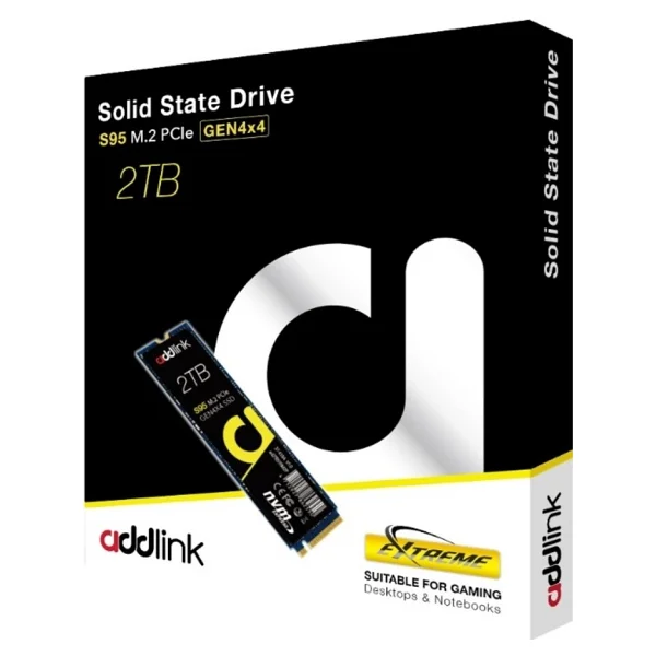 Addlink S95 Ad2tbs95m2p Pcı-Express 4.0 2 TB M.2 SSD - Görsel 2