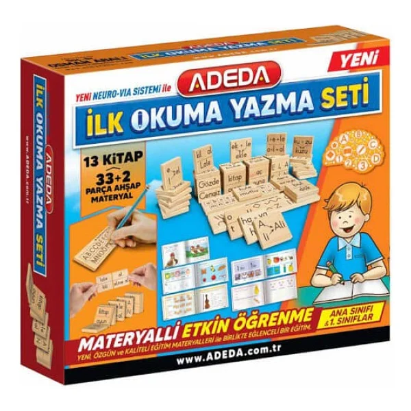 Adeda Yayıncılık İlk Okuma Yazma Seti - Görsel 10