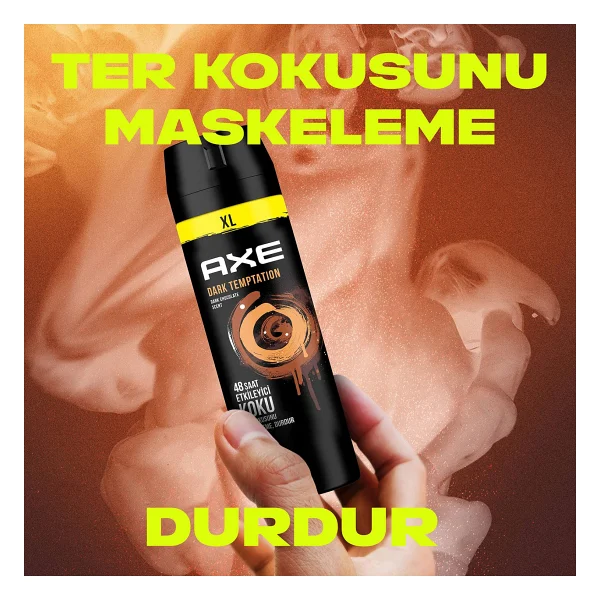 Axe Dark Temptation XL 200 Ml Erkek Deodorant - Görsel 4