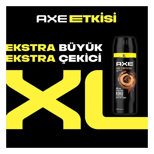 Axe Dark Temptation XL 200 Ml Erkek Deodorant - Görsel 9
