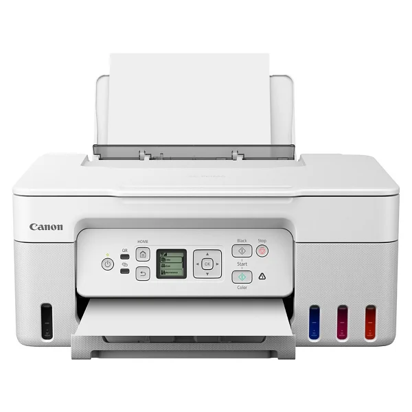 Canon Pixma G3470 Beyaz Wi-Fi + Tarayıcı + Fotokopi Tanklı Çok Fonksiyonlu Mürekkep Püskürtmeli Yazıcı - Görsel 4