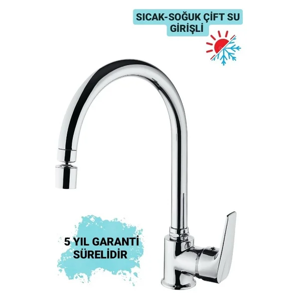 Sardıcı Famel Series Mutfak Eviye Bataryası - Görsel 9