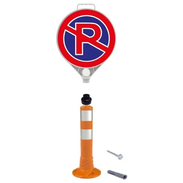 Zeplin Otopark Düzenleyici (45 Cm Delinatör + Park Yapılmaz Levhası) - Görsel 5