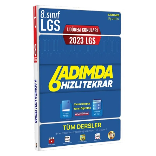 Tonguç Akademi 8. Sınıf Lgs 6 Adımda Hızlı Tekrar - Görsel 2