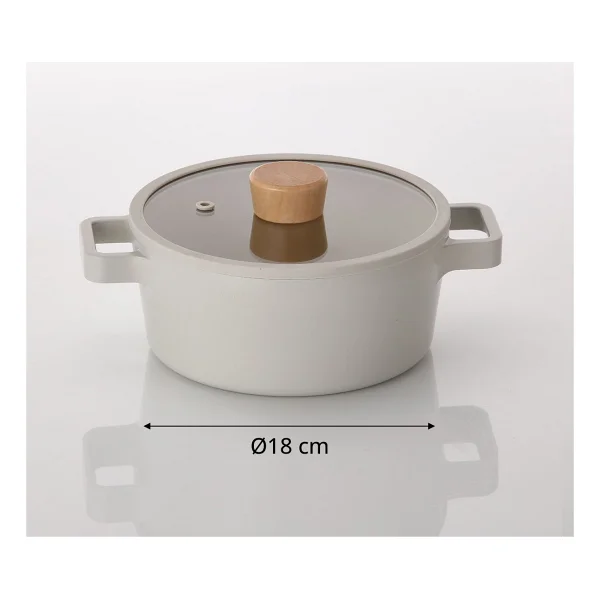 Neoflam Fika 18 Cm Döküm Tencere - Görsel 4