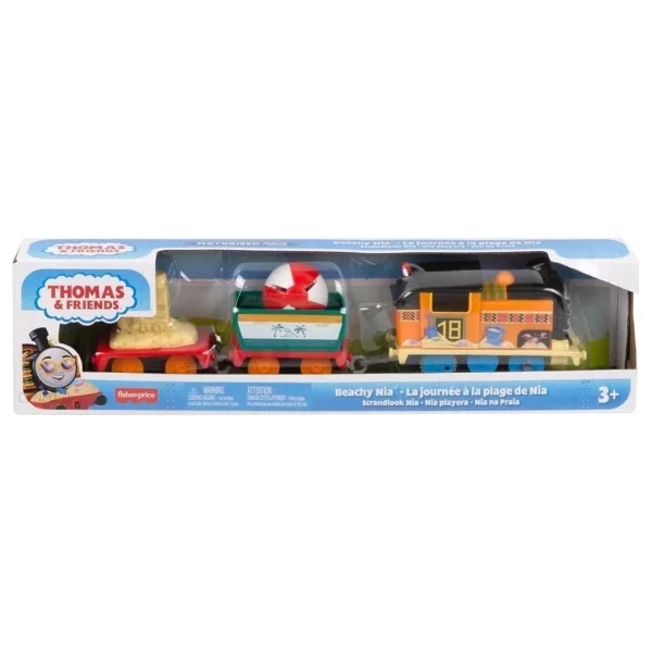Thomas Ve Arkadaşları Beachy Nia Büyük Tekli Tren Hmk05 - Görsel 5