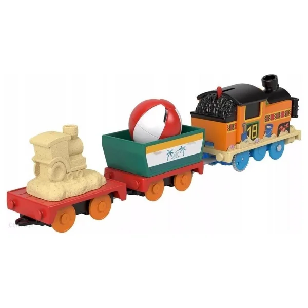 Thomas Ve Arkadaşları Beachy Nia Büyük Tekli Tren Hmk05 - Görsel 3