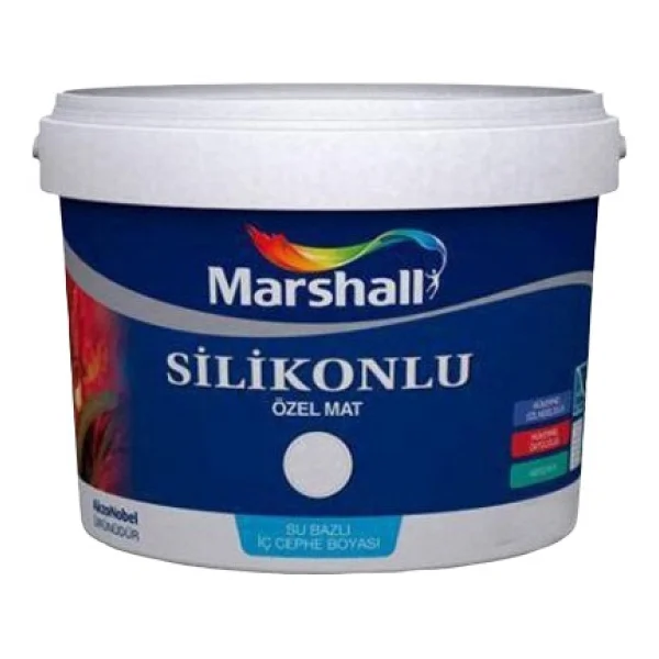 Marshall Silikonlu Özel Mat 2.5 Lt İç Cephe Boyası - Kum Beji - Görsel 2