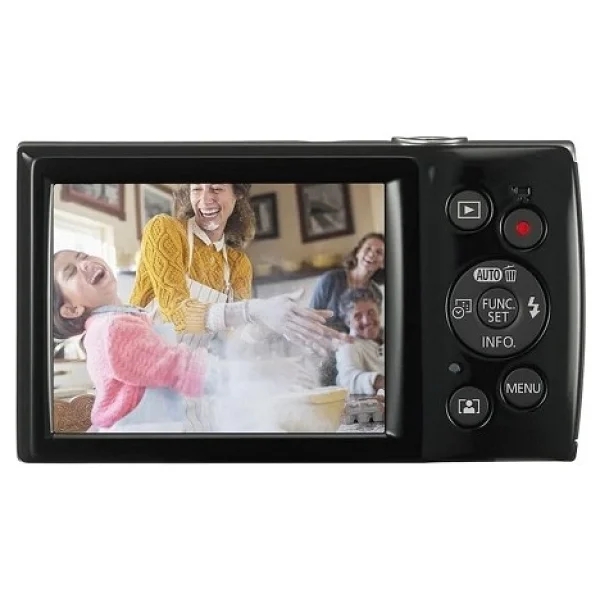 Canon Ixus 185 Siyah Dijital Fotoğraf Makinesi - Görsel 2