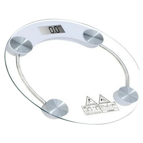 Techfit Tf-1051 Yuvarlak Cam Dijital Baskül - Görsel 3