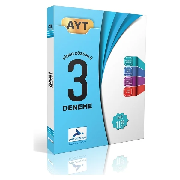 Paraf Yayınları Ayt 3 Fasikül Deneme - Görsel 4