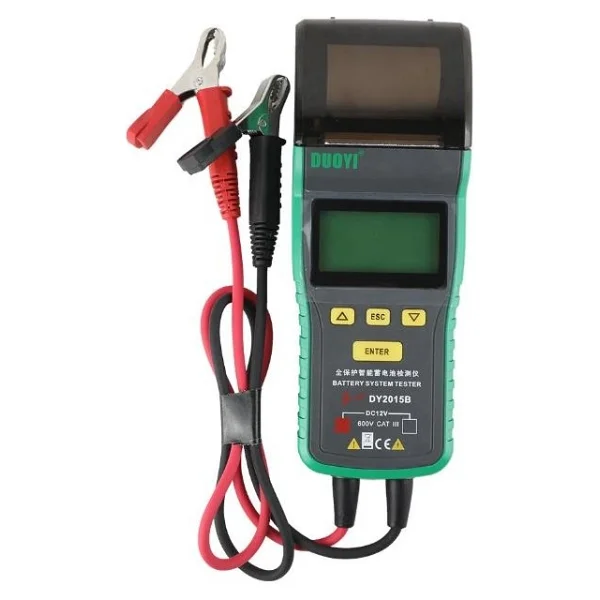Duoyi Dy2015b 12 V Termal Yazıcılı Akü Test Cihazı - Görsel 2