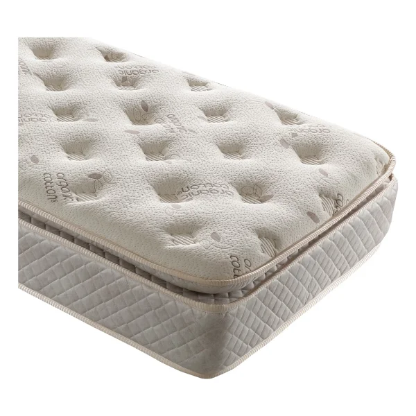 Heyner Golden Yaylı Yatak Lüx Organıc Cotton Kuş Tüyü Pedli Yaylı Yatak 160 X 190 Cm - Görsel 2