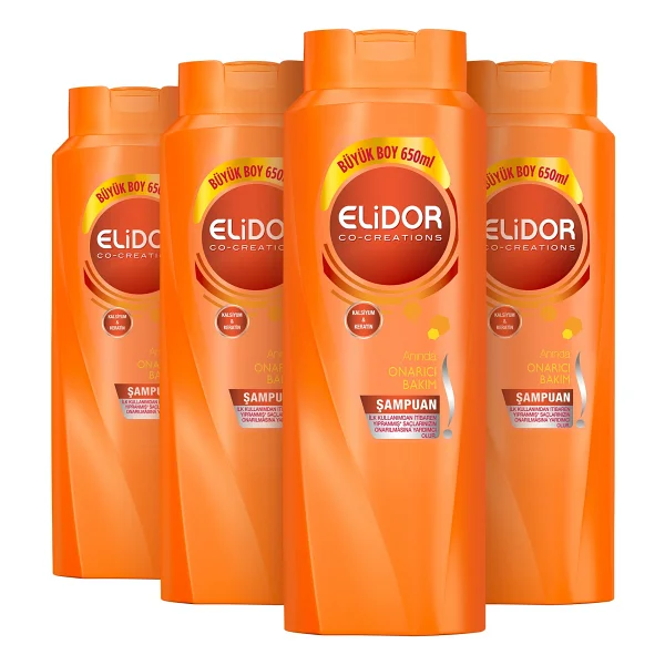 Elidor Superblend Anında Onarıcı Bakım 650 Ml 4 Adet Şampuan - Görsel 2