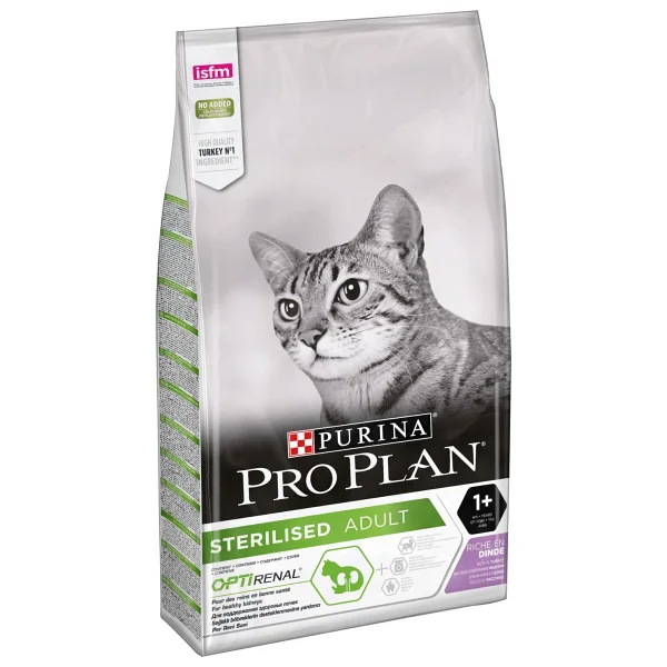Pro Plan Renal Plus Sterilised Hindili Ve Tavuklu Kısırlaştırılmış 3 Kg Yetişkin Kedi Maması - Görsel 7