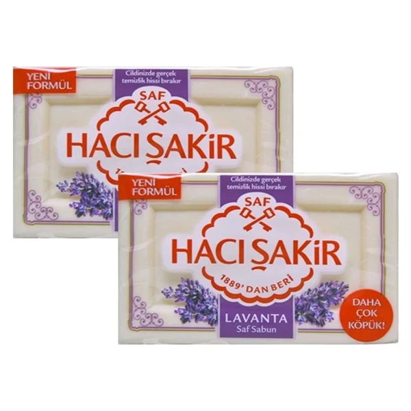 Hacı Şakir Hacı Şakir Lavanta Kokulu Banyo Sabunu 150 Gr - (2 Adet) - Görsel 2