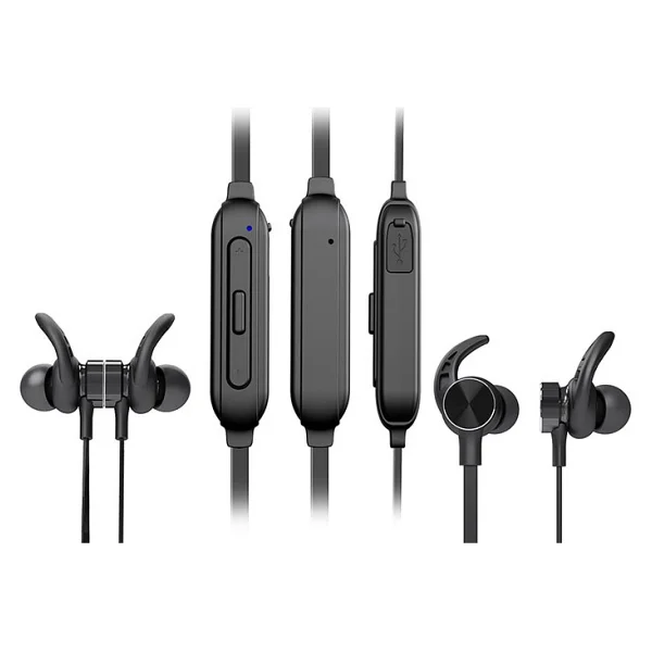 Hytech Hy-Xbk95 Boyun Askılı Mıknatıslı Mikrofonlu Spor Kulak İçi Bluetooth Kulaklık - Görsel 2