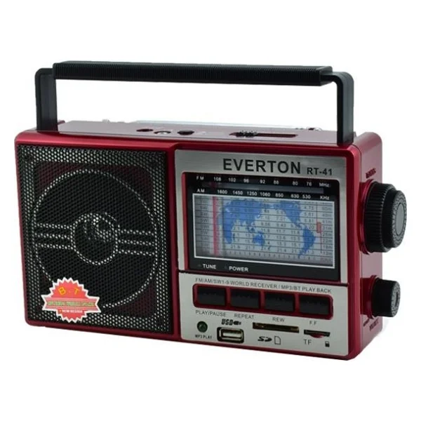 Everton Rt-41 Şarjlı Bluetooth Nostaljik Radyo - Görsel 7