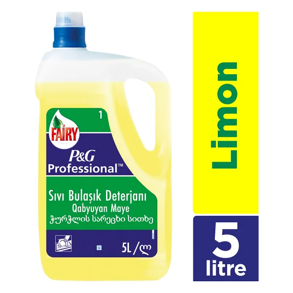 Fairy Professional 5 Lt Sıvı Bulaşık Deterjanı - Görsel 5