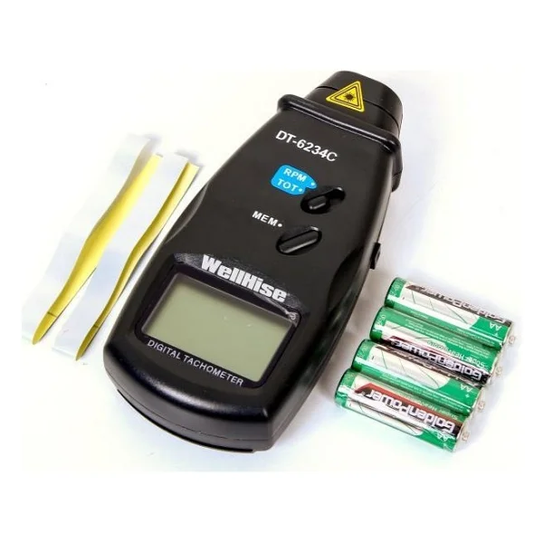 Wellhise Dt6234c Optik Lazer Takometre - Görsel 3