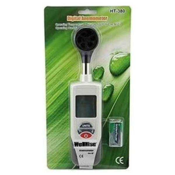 Wellhise Ht-380 Dijital Anemometre - Görsel 2