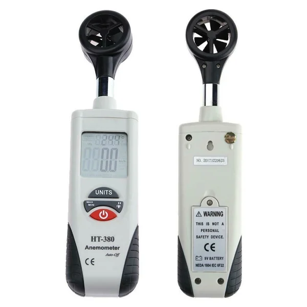 Wellhise Ht-380 Dijital Anemometre - Görsel 5